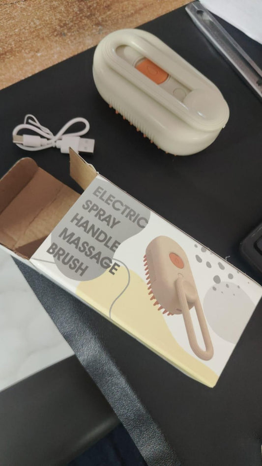 Steam Brush for Dogs and Cats