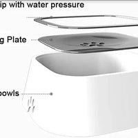 Pet Bowl Floating Anti-Overflow