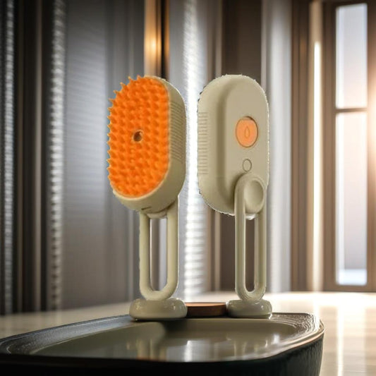 Steam Brush for Dogs and Cats